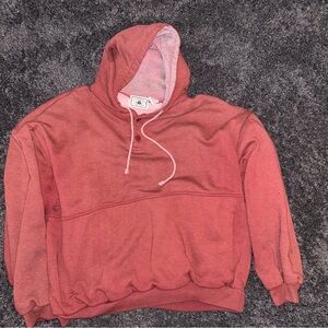 Vintage Grand Blanks Outfitters Men’s XL Red Hoodie Faded
